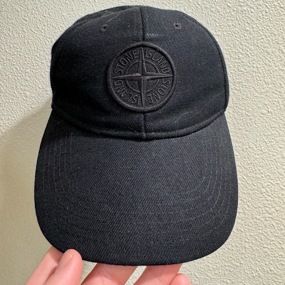 Stone Island Ball Cap Black M